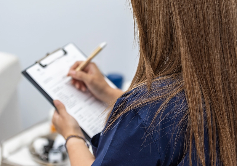 IASSIS Medical staff assisting patient with insurance coverage in Zakynthos